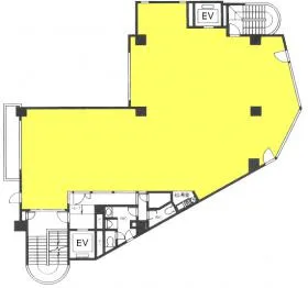 BMビルの基準階図面