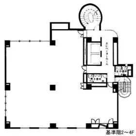内神田DNKビルの基準階図面
