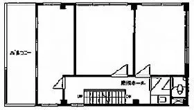 佐一ビルの基準階図面