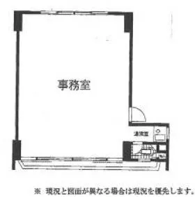 山茂登ビルの基準階図面