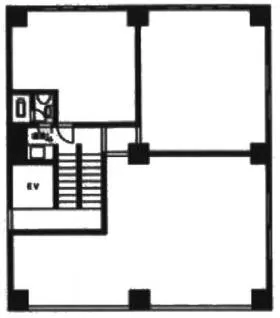 第一大丸ビルの基準階図面