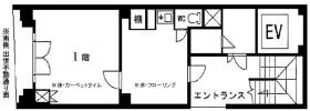 神トラビルの基準階図面