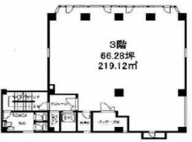田中ビルの基準階図面