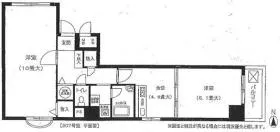御徒町グリーンハイツの基準階図面