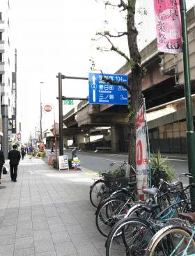 上野シックスロードビルの外観