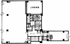 VORT上野Ⅱの基準階図面