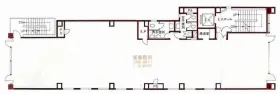 第1下谷ビルの基準階図面