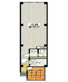 日本橋山田ビルの基準階図面