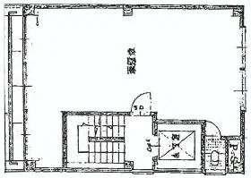 第1南川ビルの基準階図面