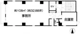 スワロータワービルの基準階図面
