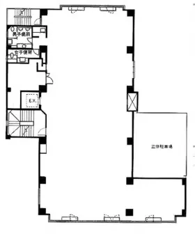 ANTEX24ビルの基準階図面
