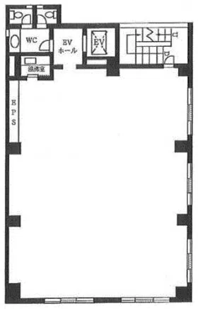 STビルの基準階図面