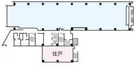 山口ビル7の基準階図面