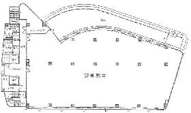 池之端日殖ビルの基準階図面