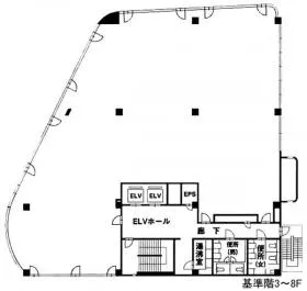 I・O・Bの基準階図面
