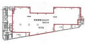 目黒テクノビルの基準階図面