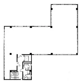 PRESTIGE五反田ビルの基準階図面