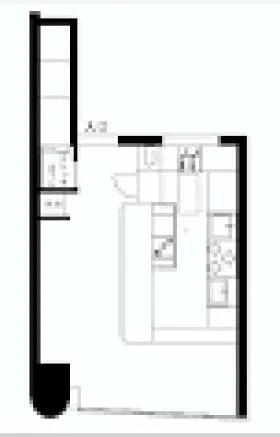 メグロードビルの基準階図面