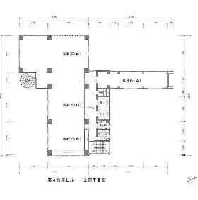第3長岡ビルの基準階図面