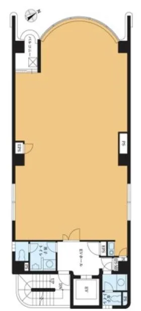 VORT浅草橋駅前(IK)の基準階図面
