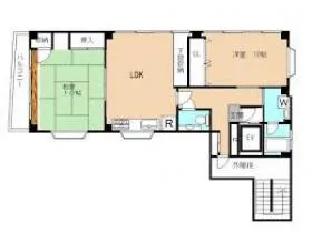 伊勢元総本店ビルの基準階図面