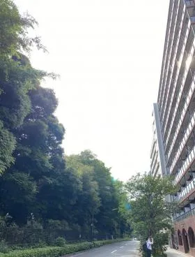 コスモ新宿御苑ビルの外観