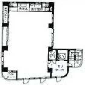 丁子屋ビルの基準階図面