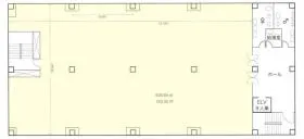 新幹ビルの基準階図面