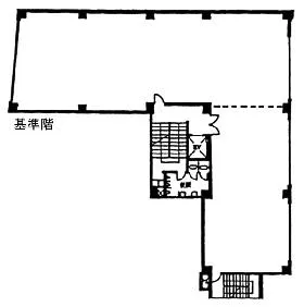 古鷹ビルの基準階図面