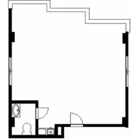 第12東都ビルの基準階図面