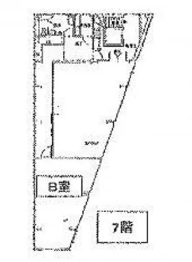 藤ビルの基準階図面