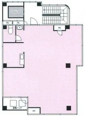 小沼ビルの基準階図面