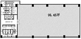NB日本橋ビルの基準階図面