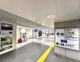 新宿駅からもアクセスしやすい