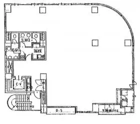第3共立ビルの基準階図面