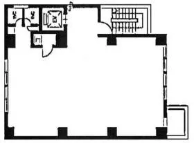 KS7ビルの基準階図面