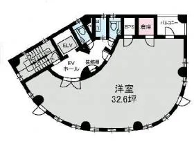 第2アムスビルの基準階図面