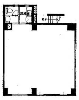 橋本ビルの基準階図面