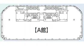大森ベルポートA館ビルの基準階図面