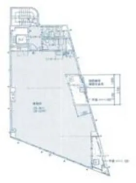 船清ビルの基準階図面