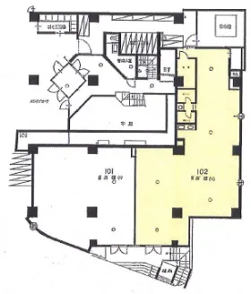 アルス新大塚の基準階図面