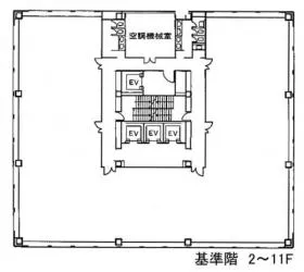相互半蔵門ビルの基準階図面