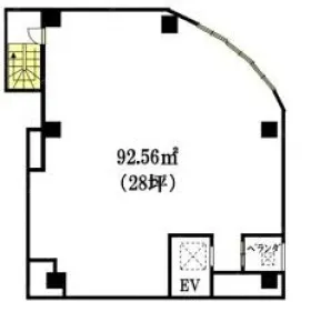 ゴールデンプラザ池袋ビルの基準階図面