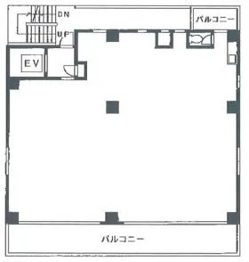 明王ビルの基準階図面