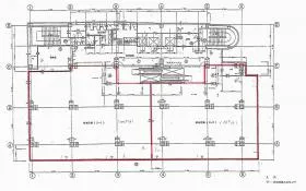 東武アネックスビルの基準階図面