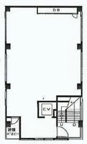 EA1(旧:第33東京)ビルの基準階図面