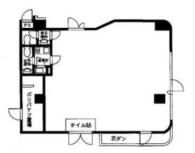 ADEXビルの基準階図面