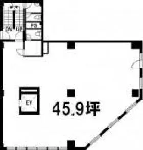 GM-3ビルの基準階図面