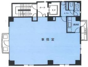 鈴木ビルの基準階図面