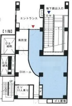 本郷三丁目THビルの基準階図面